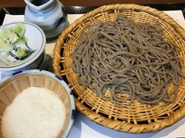 Handmade Soba Makino_Zaru soba noodles with grated yam