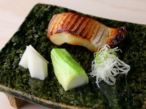 Nihonbashi Suitengu Nanatosha_Grilled food: Grilled true bonito with saikyo miso sauce