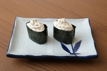 Tenma Sakaba Sushikin_Tuna mayonnaise gunkan