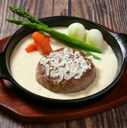 HIDATAKAYAMA MEAT_Hida beef Takayama meat hamburger with cheese cream sauce 220g