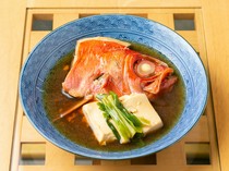 Enman Izakaya Kougetsu_Simmered red snapper