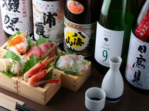 Nihonbashi Kayabacho Sakaba Tototo_Sake - You can enjoy it with seasonal fish.