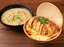 猪排盖饭大树 大须店_松软滑嫩鸡蛋上铺着现炸酥脆猪排的“最高级的猪排盖饭”