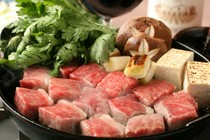 Takuan Botantei_Miso Beef Nabe - Bringing back the taste of history! A taste that will make your heart warm.