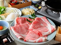 Ginza Wagyu Lab_We also offer a set course meal, which includes everything from a toast drink to appetizers, sukiyaki, and dessert.