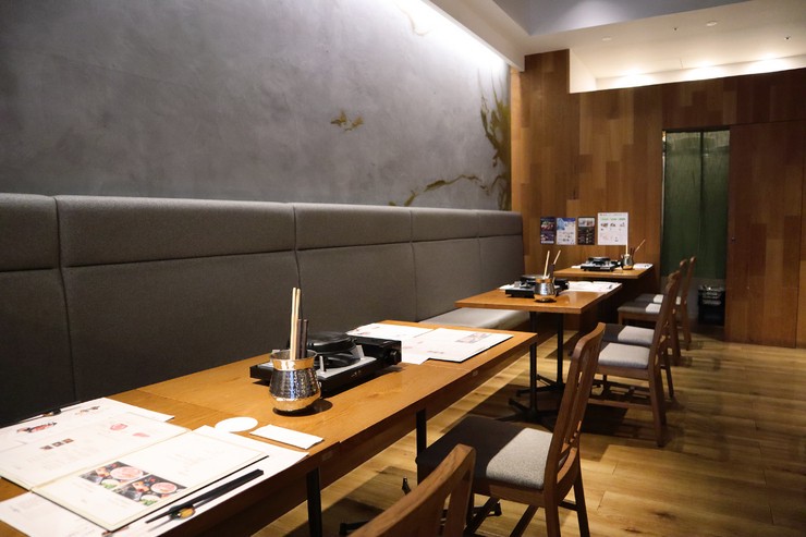 Ginza Wagyu Lab floor