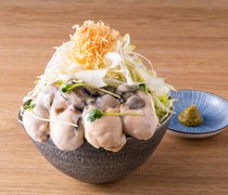 Tsukishima Kaisen Monja Koboreya Nibangai_Kaki Miso - Indulge in the winter-exclusive taste of oysters and miso, a delightful combination of savory flavors.