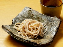 Ooki_Morisoba - Handmade, authentic soba noodles are aromatic and slide smoothly down your throat.