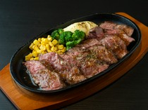 ZAO stand MY_Today's Steak - Carefully selecting the recommended cuts of the day, prepared in a simple style.