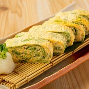 Zenseki Koshitsu Izakaya Kyushu Wasyoku HASSHU Nakasu Branch_[Chicken] Green laver rolled omelet