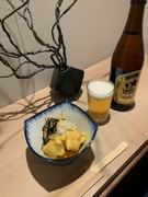  Deep-fried shrimp and lotus root 