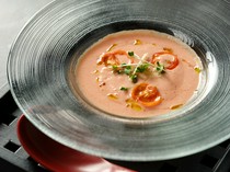Matsunaga Wagyu Yakiniku Gion Kujyo_Ripe tomato cold soup