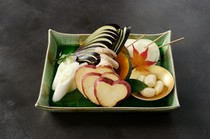 Matsunaga Wagyu Yakiniku Gion Kujyo_Grilled vegetables
