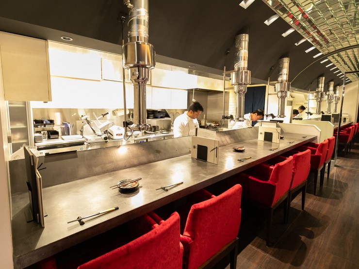 Matsunaga Wagyu Yakiniku Gion Kujyo floor