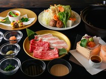  以A5和牛“龙树牛肉”享用的“涮涮锅” 