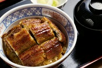 Kansaifu Jiyaki Unagi to Hitsumabushi Amanohaku_Eel bowl Matsu