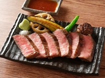 Wagyu Seihousya_Single item: Grilled Kumamoto Wagyu Akagyu beef