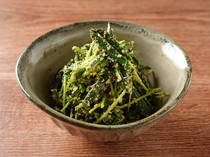 Wagyu Seihousya_Hakata green onion dressed with sesame seeds