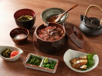 Wagyu Seihousya_Beef skirt steak and sesame mackerel set meal