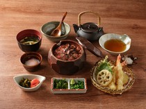Wagyu Seihousya_Beef skirt steak and tempura set meal