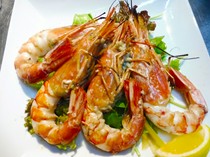  烤紅蝦 