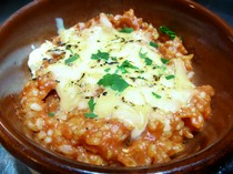  토마토와 베이컨의 도리아 