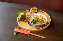  Nabeyaki Udon Set - Local Matsuyama udon with its gentle dashi flavor. 