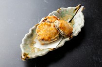  Eggplant tempura with meat 120g 