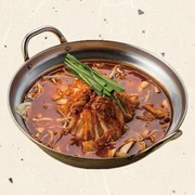  美味又辣的泡菜火锅 