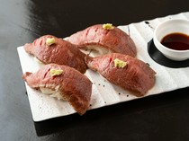  야마가타 쇠고기 고기 초밥 4관 