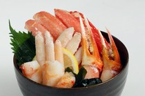  Special Crab Bowl - luxuriously topped with copious amounts of fresh crab meat 