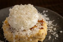  山三轮招牌菜 培根蛋酱意大利面风味土豆沙拉 