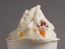  Yogurtino with Fruit Chunks - the sweetness of fruit spreads in one's mouth along with the sour yogurt flavors 