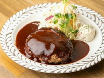  Handmade Hamburg Steak 260g - Made with mixed ground meat and a unique binder 