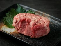  Thickly Cut Fatty Beef Tongue - featuring melty textures reminiscent of fatty tuna. The overwhelming thickness of select Wagyu beef is incredible 