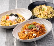  選擇的樂趣和滿足感。 「A套餐意麵」是繁忙午餐時間的可靠之選。 