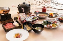  Restaurant's signature Japanese Beef courses, using seasonal ingredients recommended for each season 