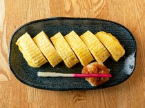  Rolled omelet from a yakitori restaurant 