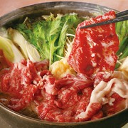 Chanko Sakaba Edosawa Ryogoku-Ekimae Branch_Sukiyaki Hotpot (for 1 person) - made with domestic beef that is the pride of this restaurant