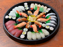 Ichifuku Makurazaki no Ajidokoro_Sushi platter