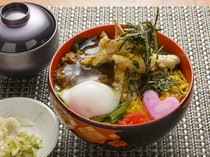 Ichifuku Makurazaki no Ajidokoro_The main dish is deep-fried fatty belly skin, and the "Otoro Bonito Rice Bowl" is packed with delicious toppings.