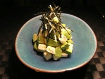 Location Dining Nagi_Avocado and cream cheese Japanese style bowl