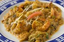 India & Nepal Restaurant Sansar Shinjuku_Prawn Masala Curry: A harmony of shrimp and coconut