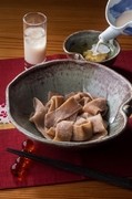 Sanukiya_Coarsely Ground Whole Wheat Flour Udon Noodles (Seasonal dish. Eat as instructed by the manager.)