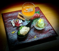 Sanukiya_Appetizer platter (one dish in the course)