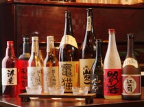 Shitamachi Shokusai Daidokoro_The most popular! Sampler of three types of shochu (distilled spirit)