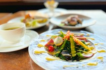 Yasai Restaurant Saito_A great value lunch course where you can enjoy seasonal vegetables