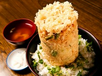 Uogashi Maruten Fuji_Be sure to try our specialty, "Fried shrimp, shrimp dumplings, and vegetables"!