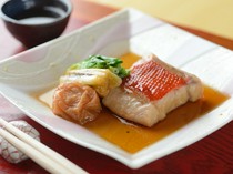 Ginza Sushi Dokoro Shin_Simmered red snapper