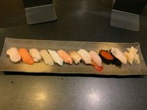 Kaisentei Totoya_Hokkaido Nigiri 11 pieces